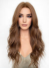 Brown Wavy Lace Front Synthetic Wig LF3294