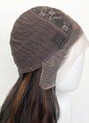 Brunette Mixed Brown Wavy Lace Front Synthetic Wig LF3300