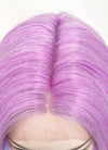 Purple Rainbow Color Straight Lace Front Synthetic Wig LF3304