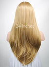Straight Medium Blonde Lace Front Synthetic Wig LF331 - Wig Is Fashion Australia