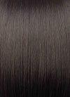 Brunette Curtain Bangs Straight Lace Front Synthetic Hair Wig LF3323