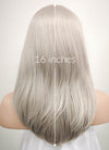 Pastel Grey Blonde Straight Lace Front Synthetic Wig LF509 - Wig Is Fashion Australia
