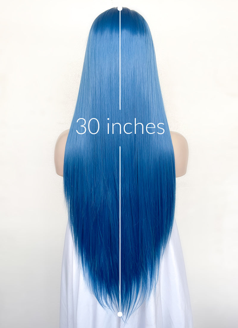 Blue Straight Lace Front Synthetic Hair Wig LF5170