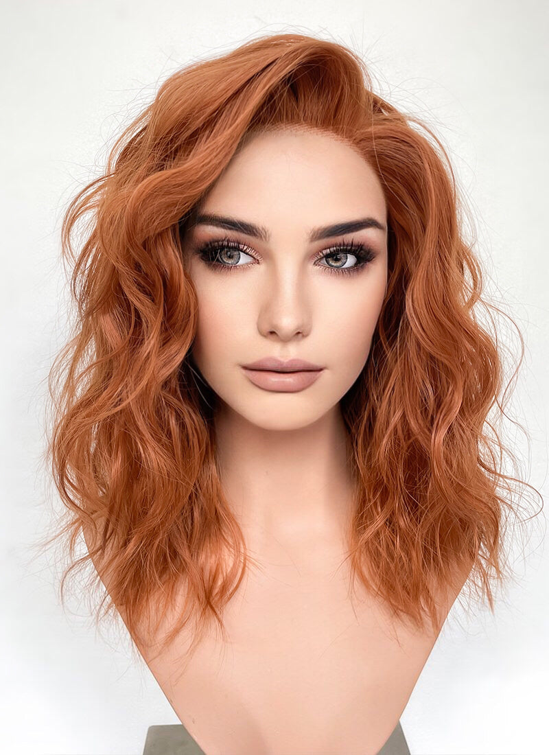 Ginger Wavy Lace Front Synthetic Wig LF6003