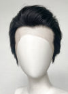 Elvis Presley Black Straight Lace Front Synthetic Wig LF6010