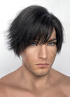 Final Fantasy XVI Clive Rosfield Jet Black Straight Yaki Lace Front Synthetic Men's Wig LF6012