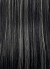 Blonde Mixed Black Straight Lace Front Synthetic Wig LF6015