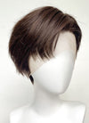 Brunette Straight Lace Front Synthetic Men's Wig LF6037