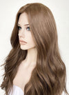 Brunette Wavy Lace Front Kanekalon Synthetic Wig LF7000