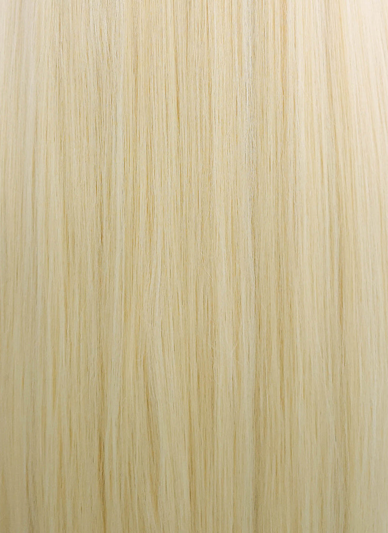 Straight Yaki Blonde Lace Front Synthetic Wig LF701E - Wig Is Fashion Australia