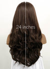 Brunette Wavy Lace Front Synthetic Wig LFB117 - Wig Is Fashion Australia