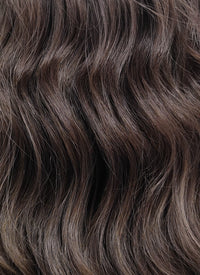 Brunette Wavy Lace Front Synthetic Wig LFB407 - Wig Is Fashion Australia