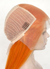 Orange Straight 13" x 6" Lace Top Kanekalon Synthetic Wig LFS025