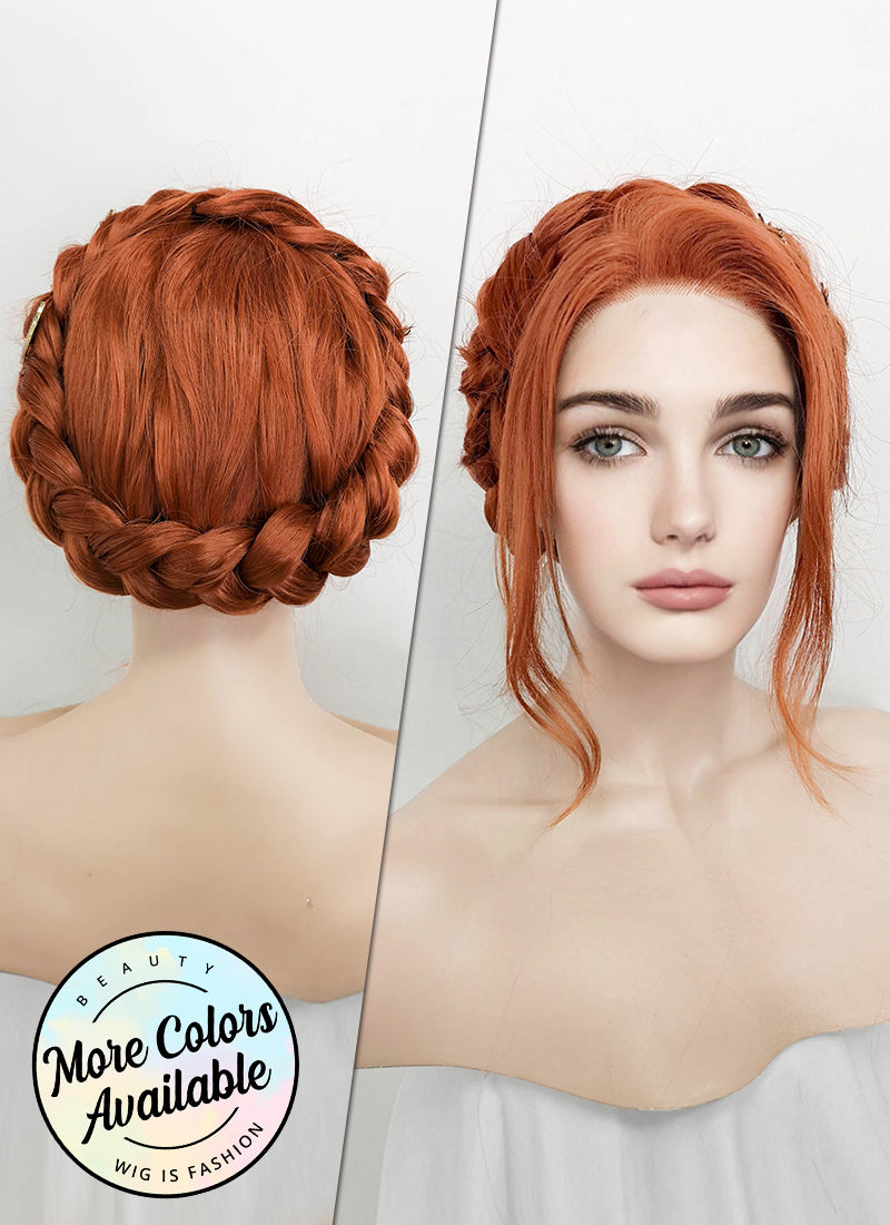 Ginger Braided Lace Front Synthetic Wig LF2096