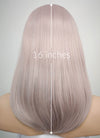 Pastel Pale Plum Straight Lace Front Synthetic Wig LW1514A - Wig Is Fashion Australia