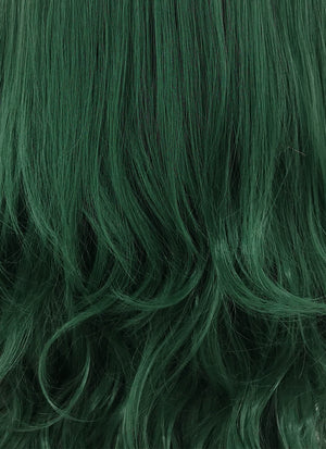 Wavy Deep Sea Green Lace Front Synthetic Wig LF667V - Wig Is Fashion Australia