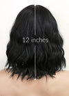 Black Wavy Bob Synthetic Wig NS152