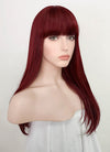 Red Straight Synthetic Wig NS213