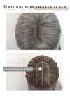 Mixed Grey Straight Synthetic Wig NS252