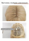 Blonde Wavy Bob Synthetic Wig NS320