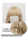 Blonde Wavy Bob Synthetic Wig NS320
