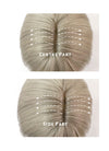 Ash Blonde Black Ombre Straight Bob Synthetic Hair Wig NS395