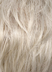 Ash Blonde With Dark Roots Straight Pixie Synthetic Hair Men's Wig NS424