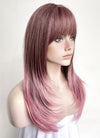 Two Tone Pink Straight Synthetic Hair Wig NS496