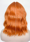 Orange Wavy Synthetic Hair Wig NS503