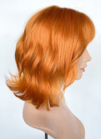 One Piece Nami Orange Wavy Flip Synthetic Hair Wig NS515