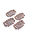 Black / Light Brown / Dark Brown / Cream 9 Teeth Snap Clips - Wig Is Fashion Australia