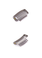 Black / Light Brown / Dark Brown / Cream 9 Teeth Snap Clips - Wig Is Fashion Australia