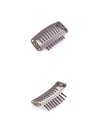 Black / Light Brown / Dark Brown / Cream 9 Teeth Snap Clips - Wig Is Fashion Australia