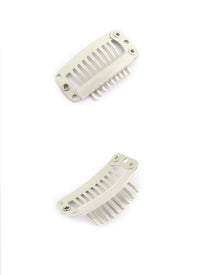 Black / Light Brown / Dark Brown / Cream 9 Teeth Snap Clips - Wig Is Fashion Australia