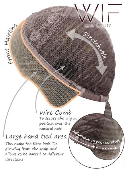 Straight Medium Blonde Lace Front Synthetic Wig LF331 - Wig Is Fashion Australia